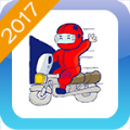 摩托车驾考试题2017最新版app手机软件下载 v2.2.3